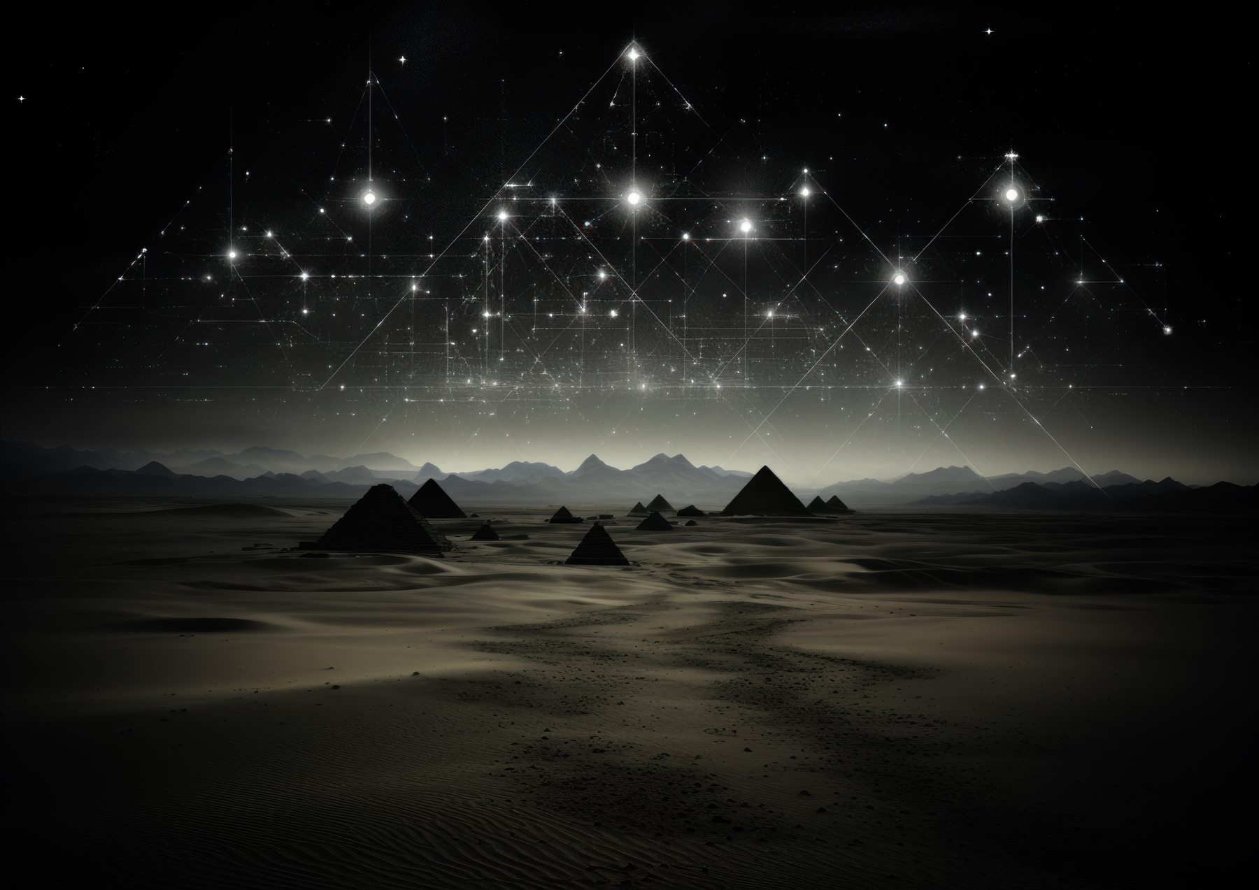 Constellation and Milky Way diagram