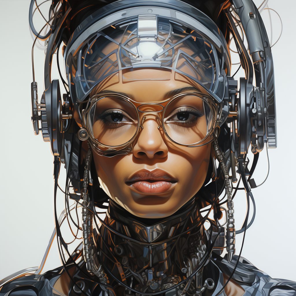 Cybernetic portrait