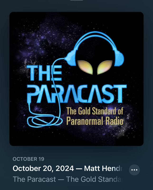 The Paracast interview graphic