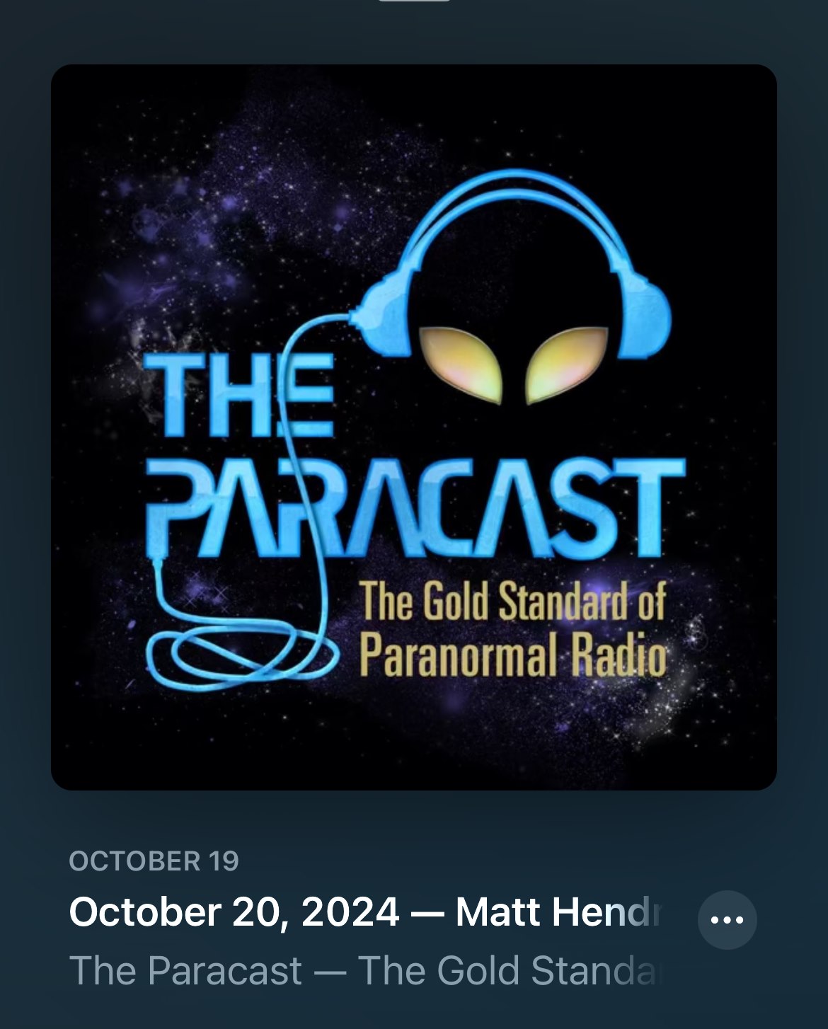 The Paracast interview graphic