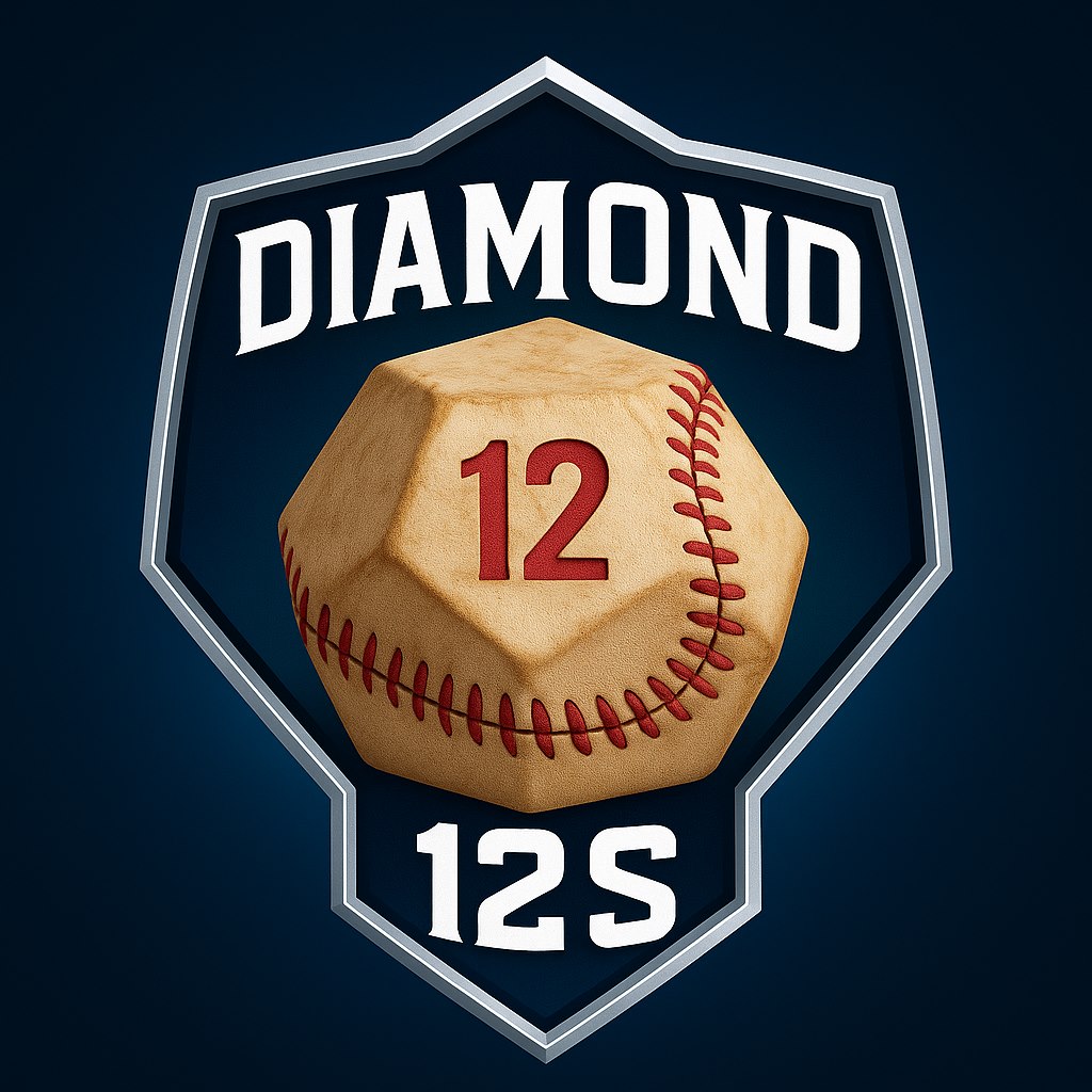 Diamond 12 crest logo