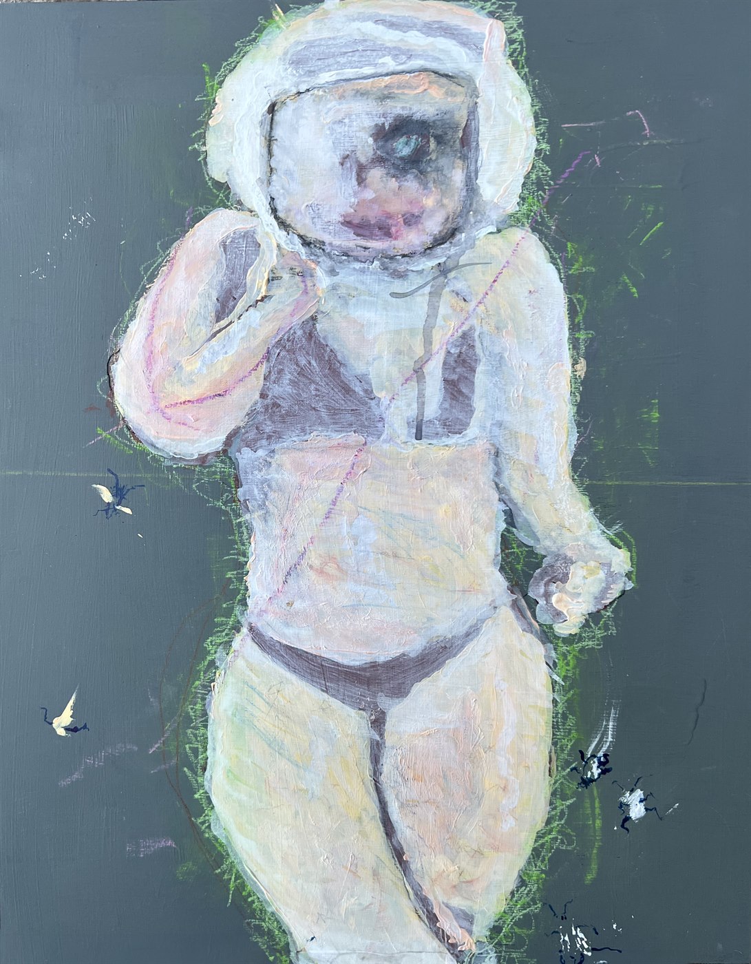 Original SpaceSuit Bikini Club artwork 2